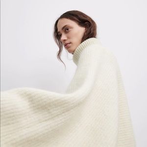 Zara alpaca blend knit sweater